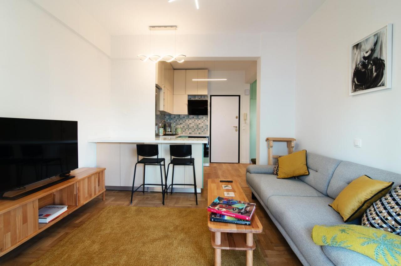 Luxury 1-Bedroom Apartment By The Sea In Athen Eksteriør billede